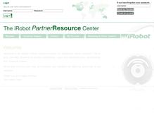 Tablet Screenshot of partner.irobot.com