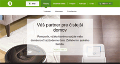 Desktop Screenshot of irobot.sk